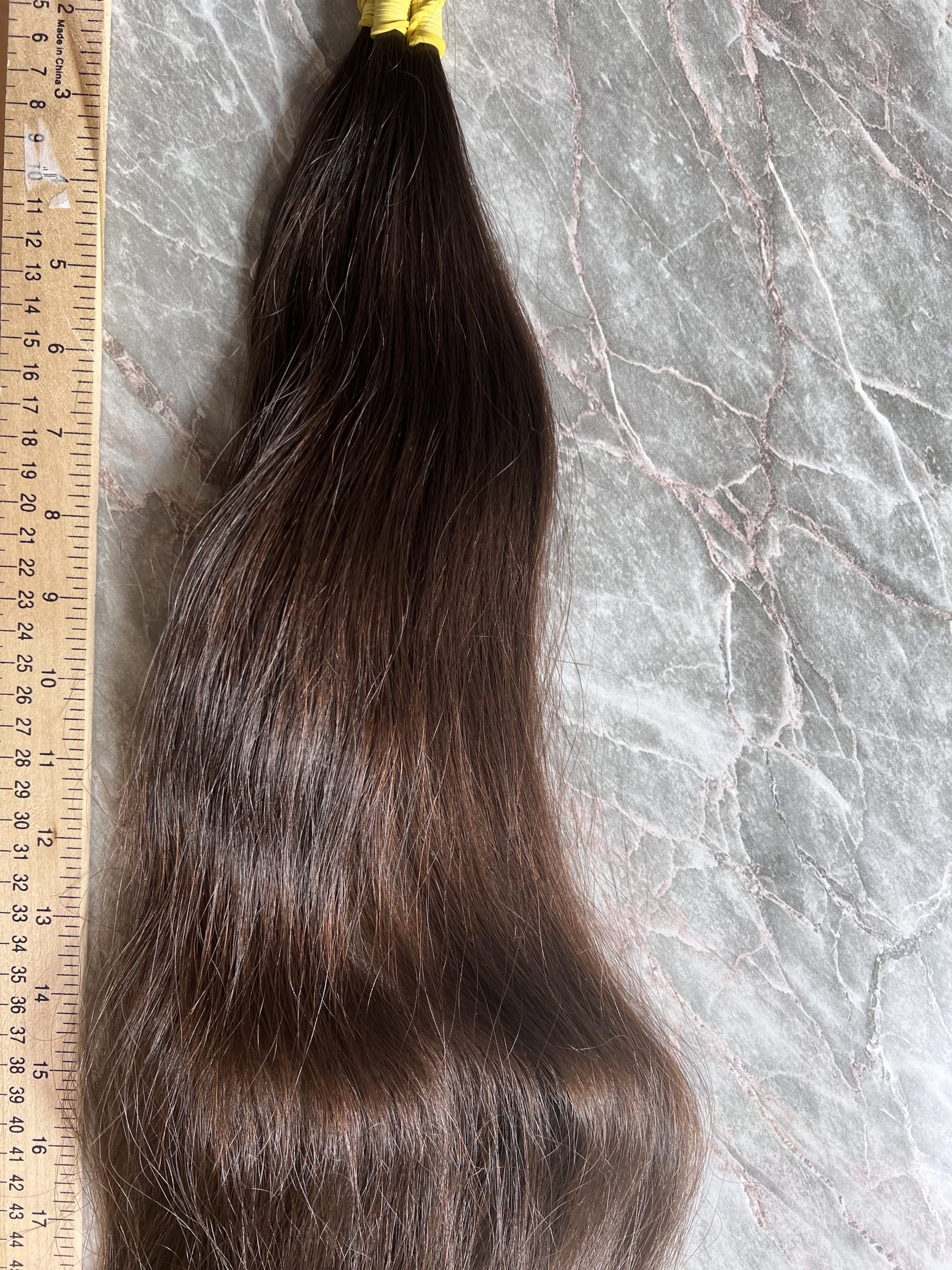 Medium brown outlet straight hair